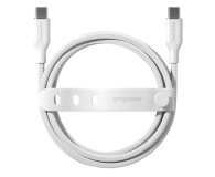 PanzerGlass empower Racing 60W USB-C 2m Silver White - 1546795 - zdjęcie 1